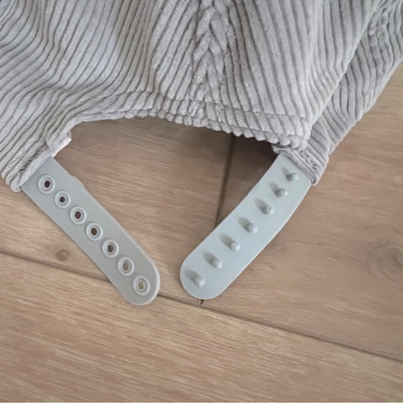 Vintage Grey Corduroy NEC New England College SnapBack Hat - Picture 6 of 10